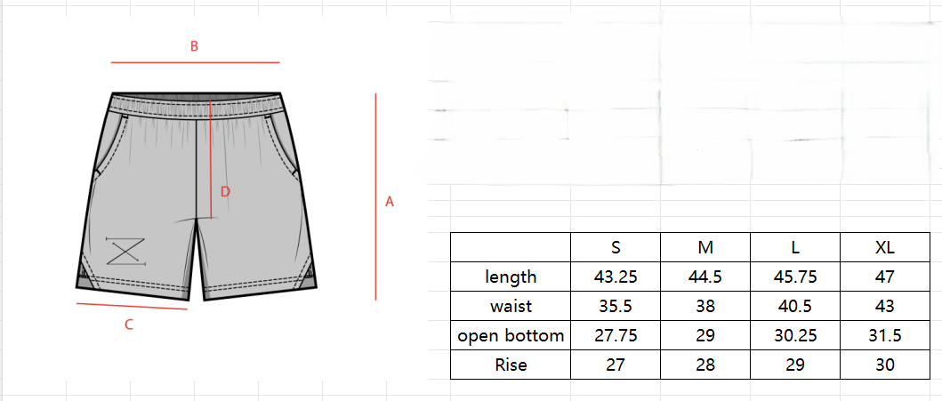 Light grey sweatshort