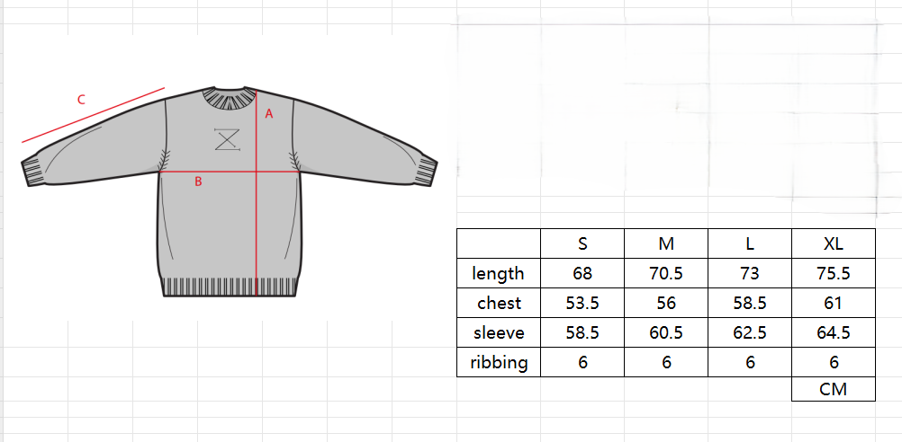 Clock sweater