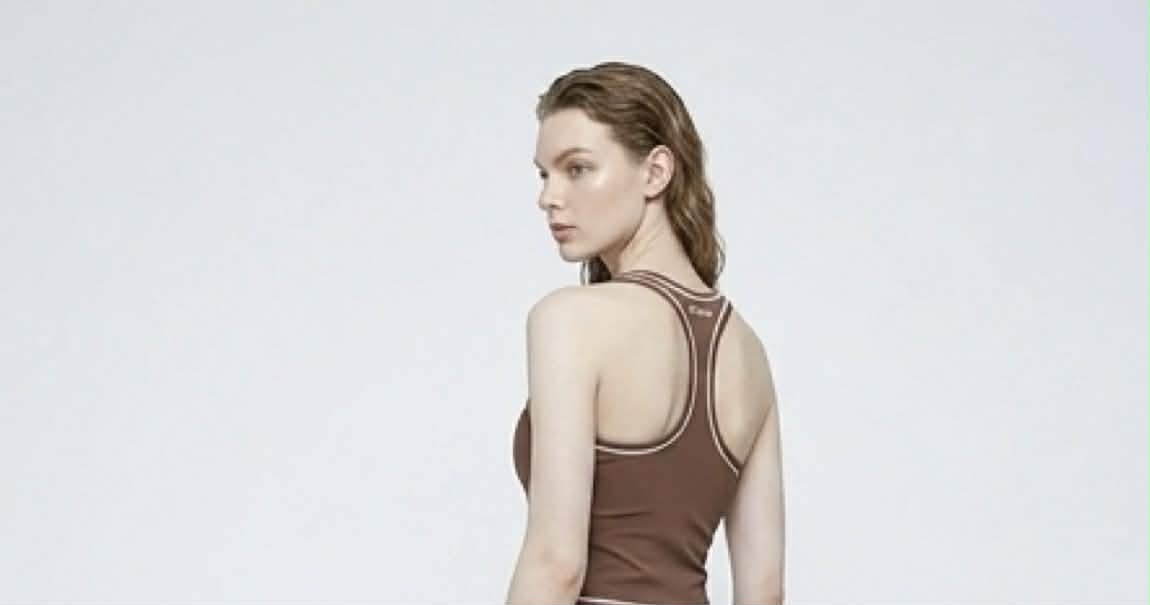 Sport top chocolate brown